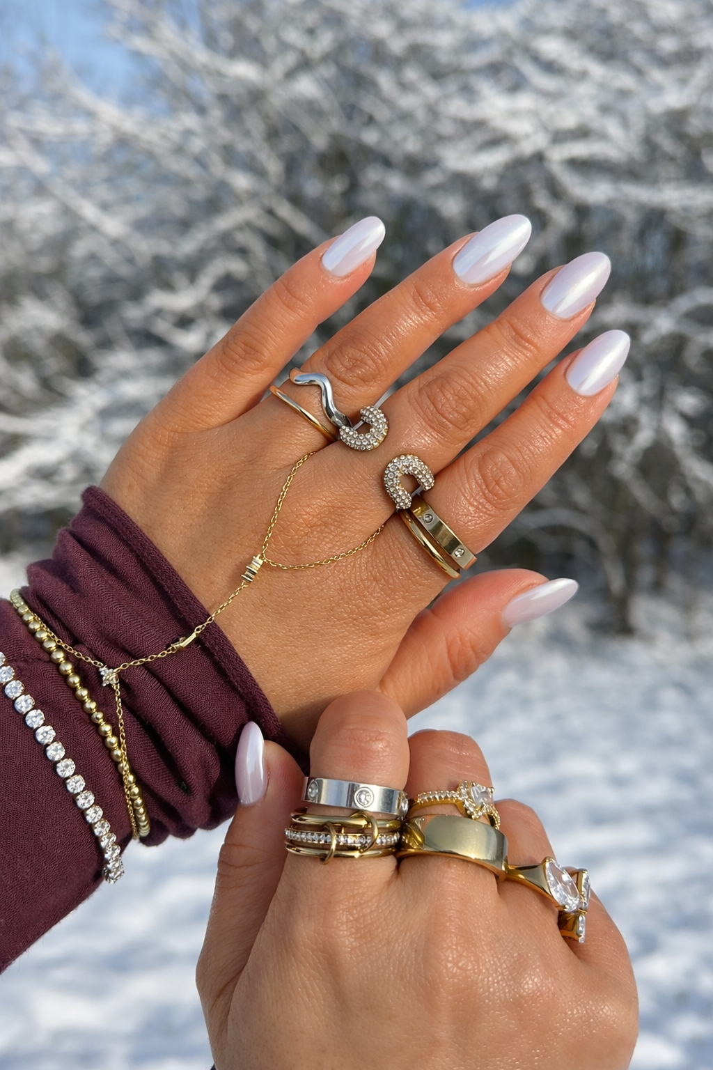 Gold Twist Ring