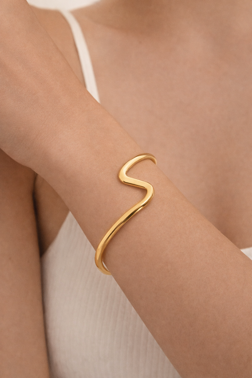 Vintage Wave Armreif