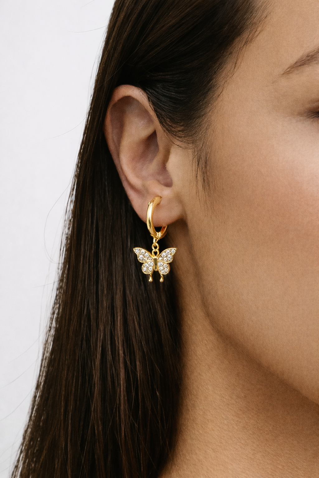 Shiny Butterfly Ohrringe