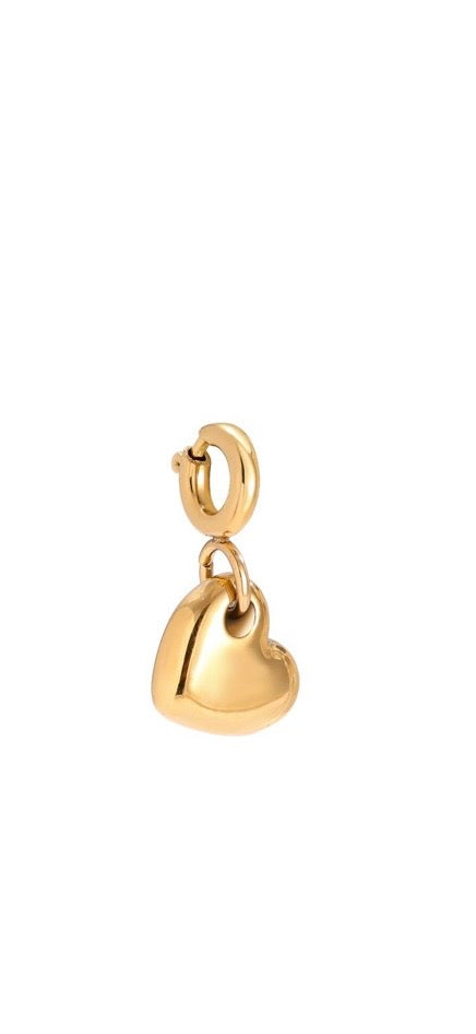 Goldherz Charm
