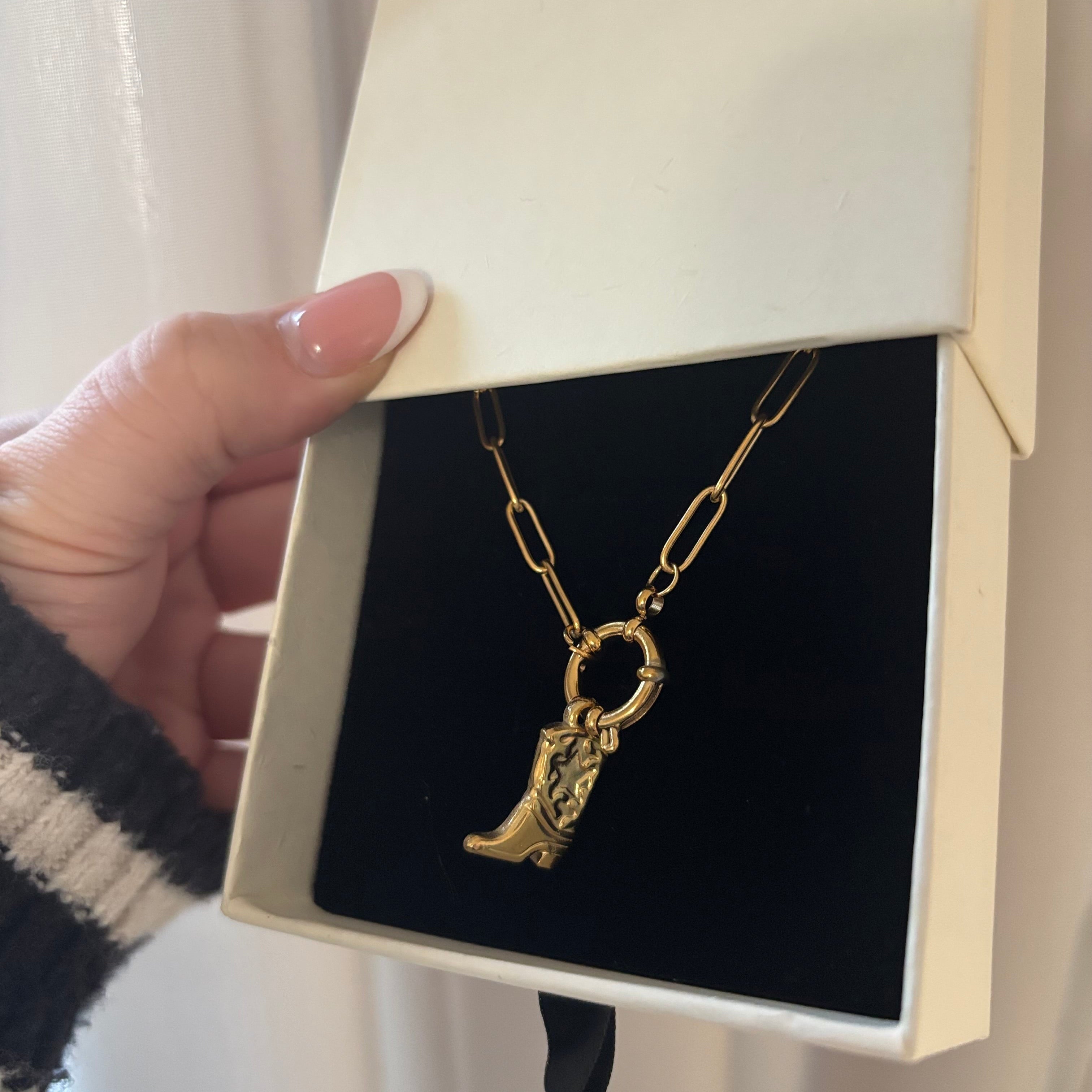 Cowboy Boots Charm