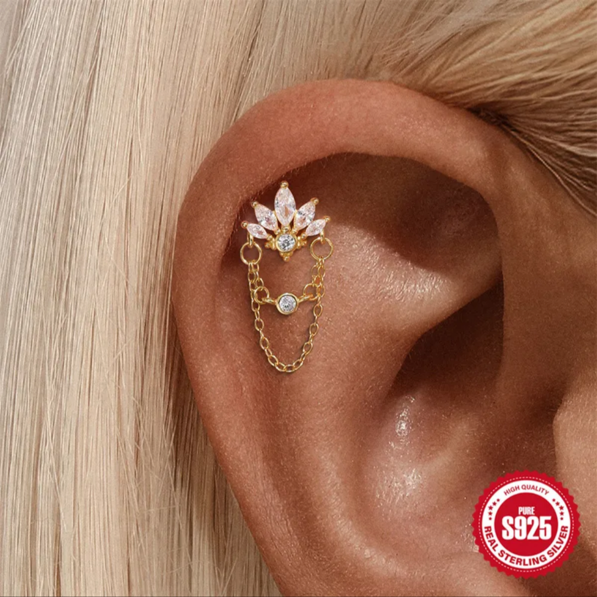 Piercing Ghandi Rose