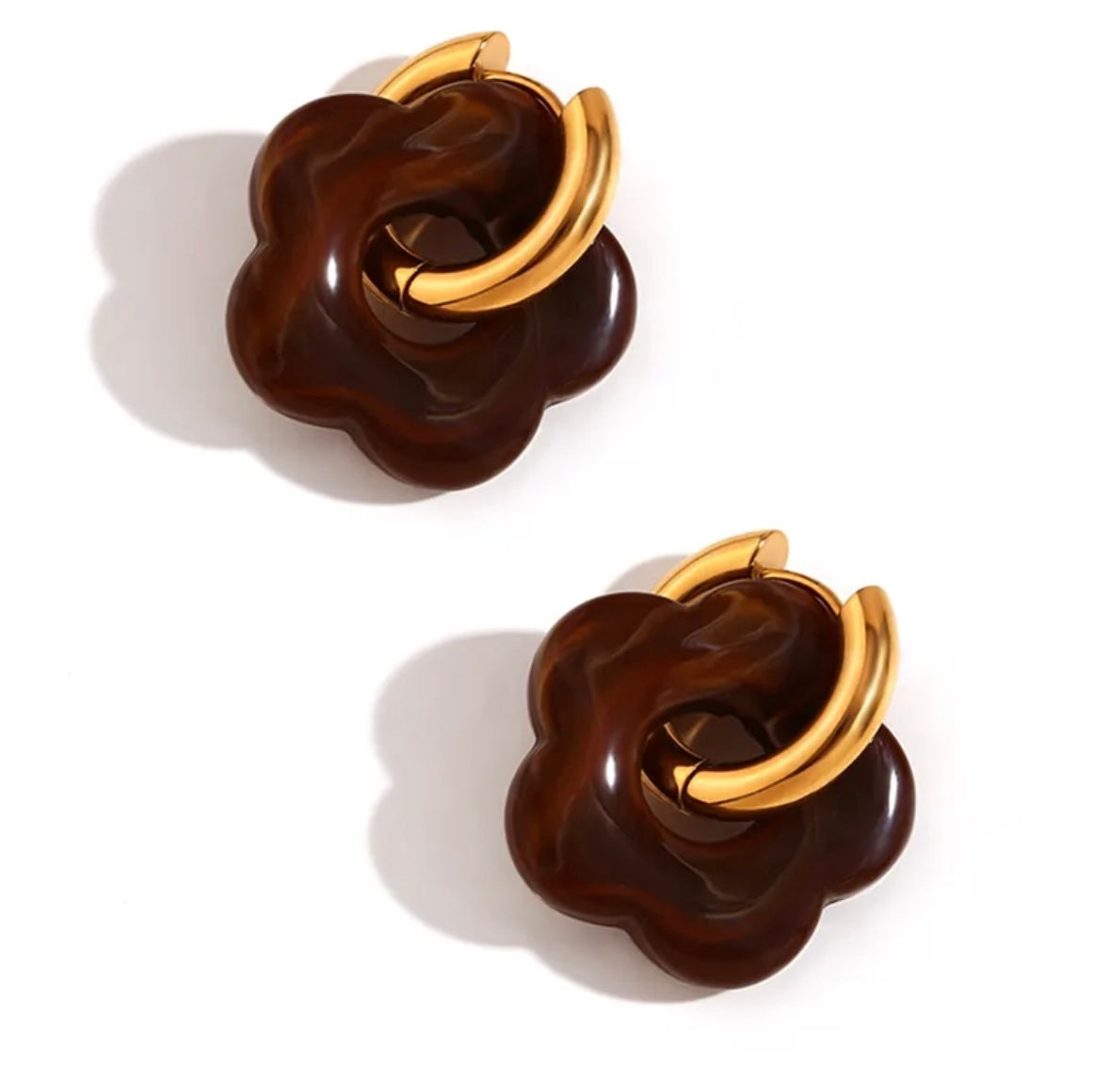 Coffee Flower Ohrringe