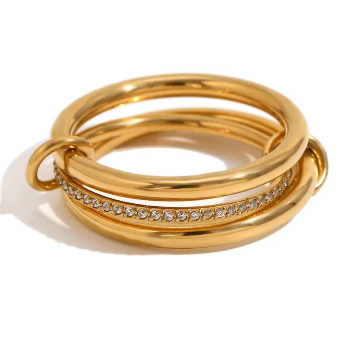 Gold Twist Ring