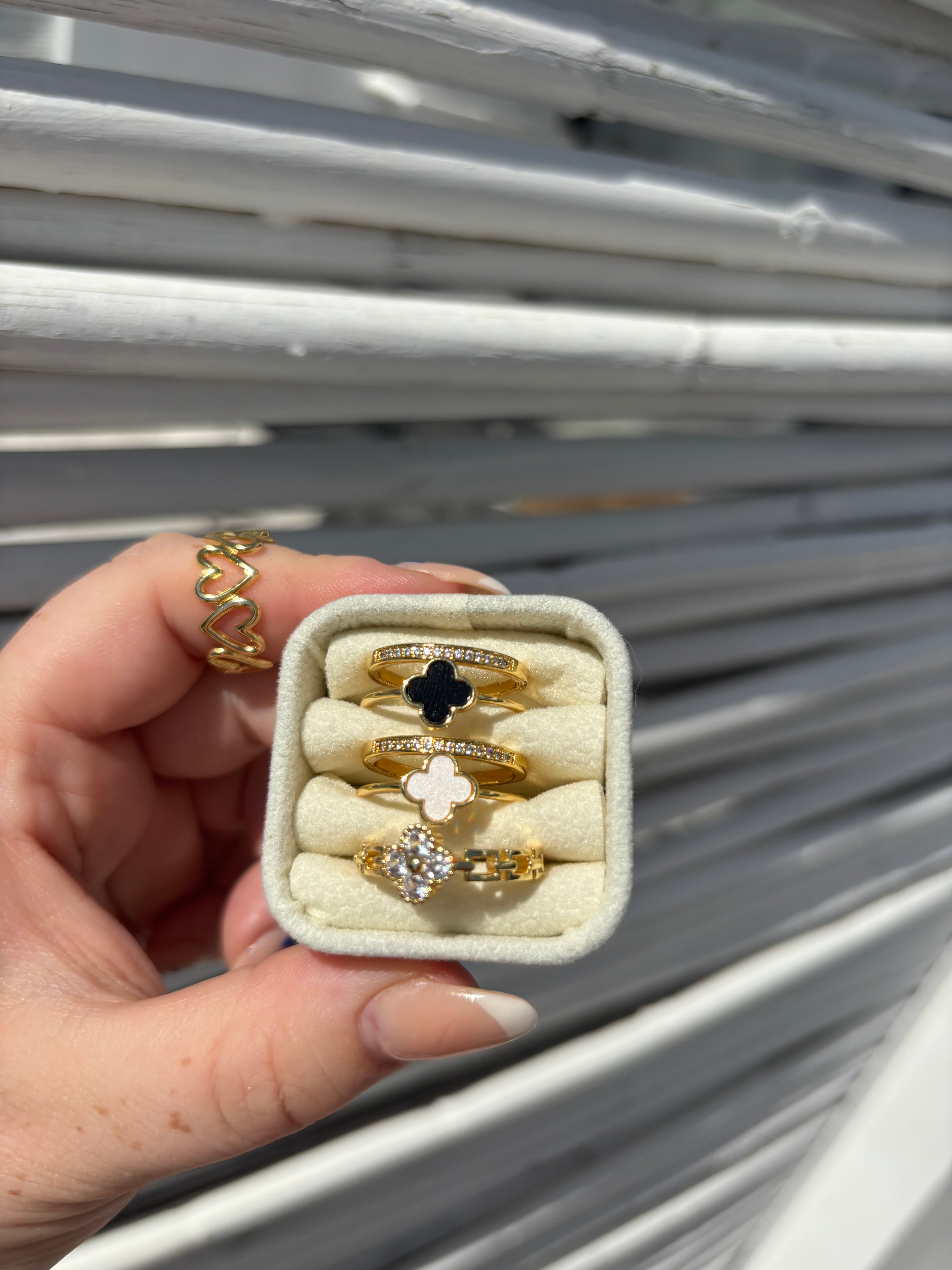 Ring Double Daisy